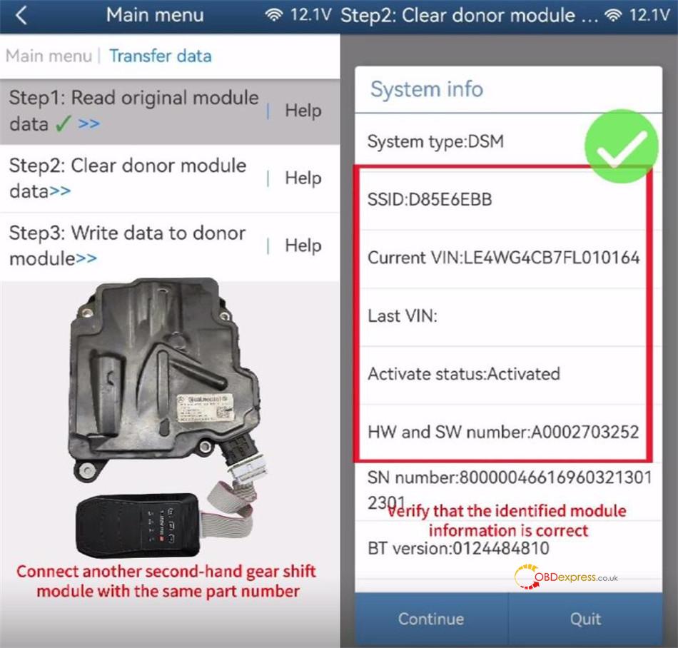 yanhua module 42 transfer mb dsm fbs4 data 7