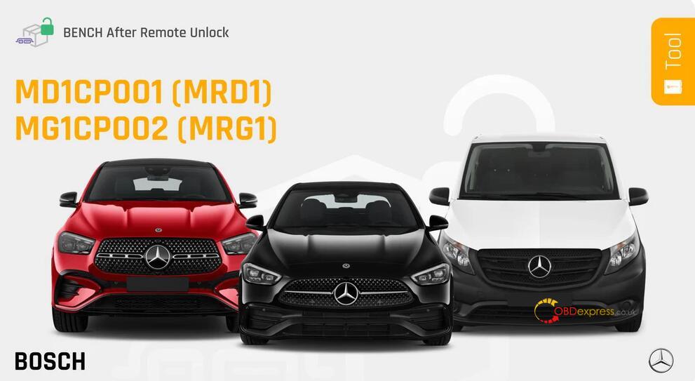 AutoTuner update Remote Unlock Service for Mercedes MDG1 MRD1