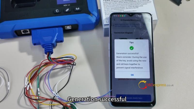 keydiy kd x4 dismantling free clip add bmw bdc03 original key 12