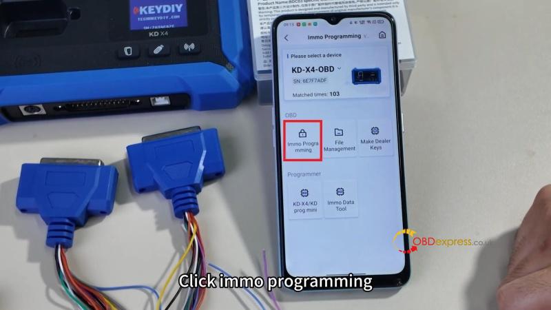 keydiy kd x4 dismantling free clip add bmw bdc03 original key 5