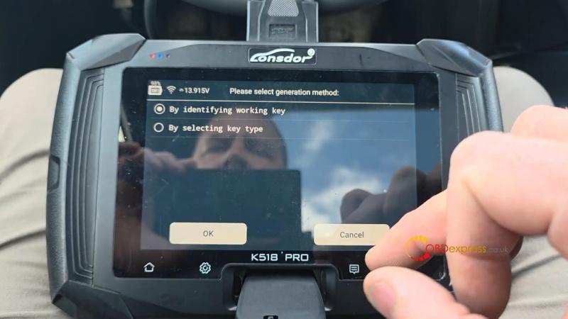 lonsdor k518 pro add 2025 toyota bz4x lt 20 smart key ok 4