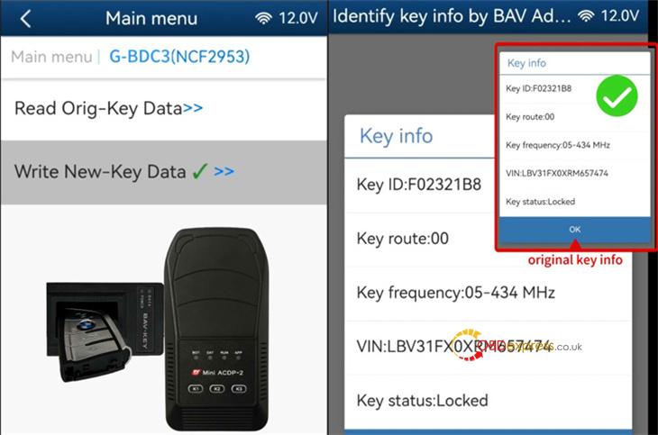yanhua acdp2 bmw g series bdc3 key copy 10 yanhua acdp2 bmw g series bdc3 key copy 10