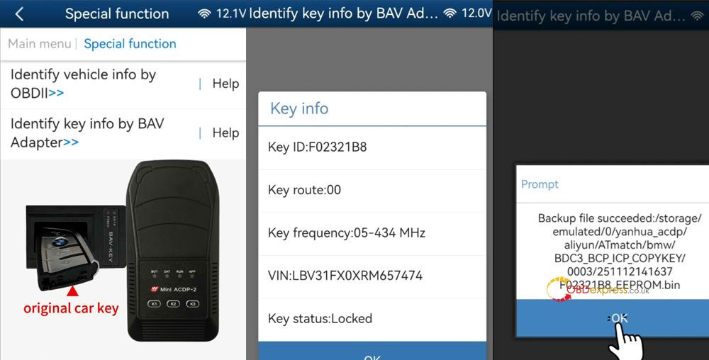 yanhua acdp2 bmw g series bdc3 key copy 3 yanhua acdp2 bmw g series bdc3 key copy 3
