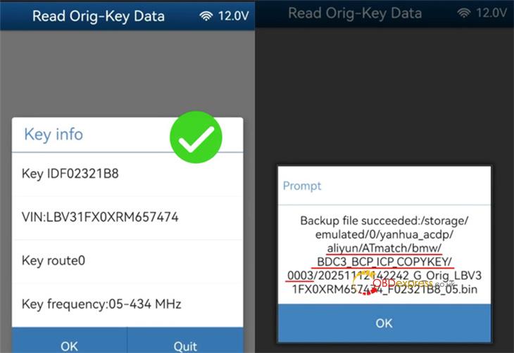 yanhua acdp2 bmw g series bdc3 key copy 6 yanhua acdp2 bmw g series bdc3 key copy 6