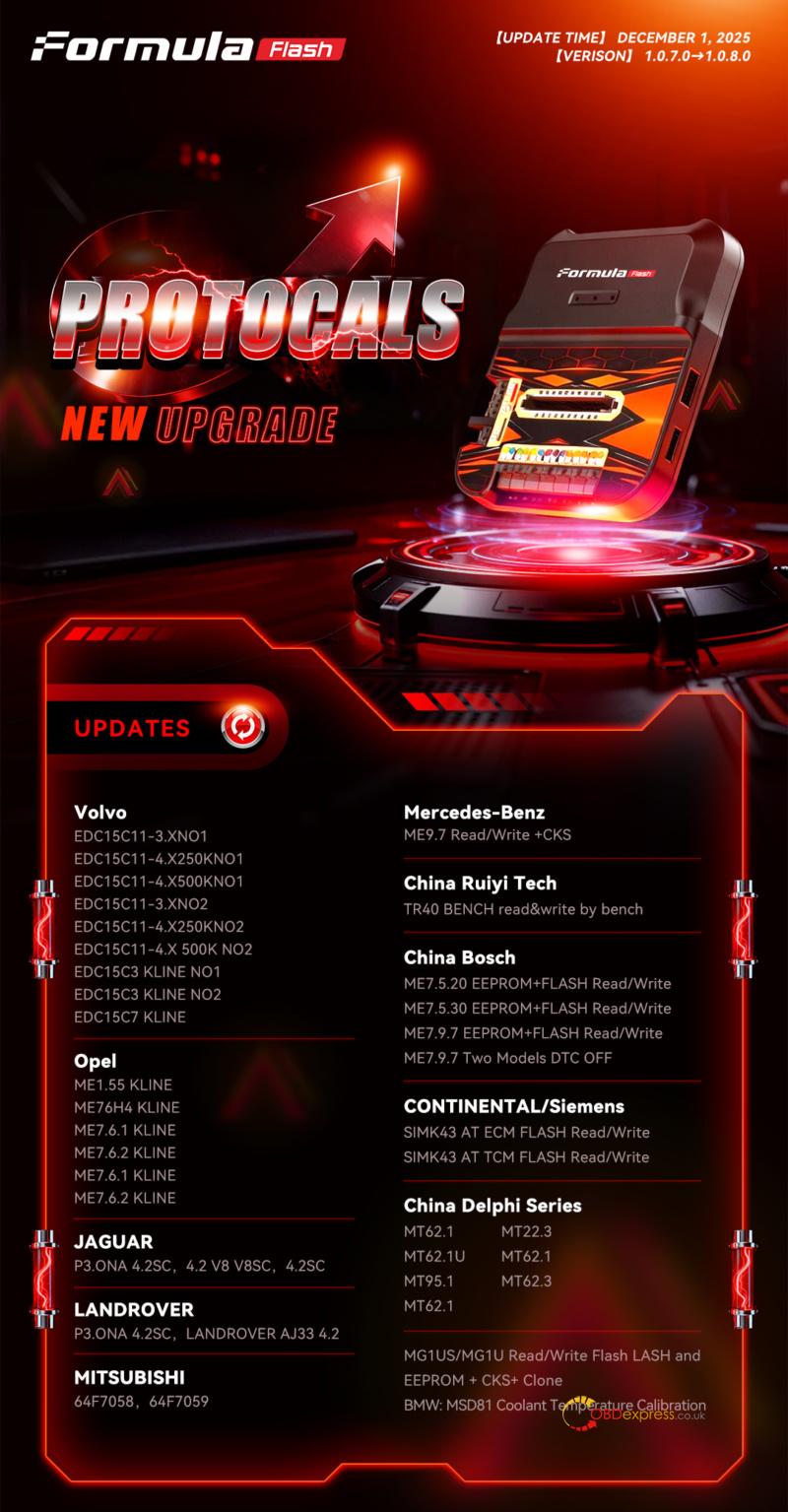 FormulaFlash update V1080