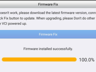 fixed launch crp909 crp919 v12 12 firmware update failed code 1 7