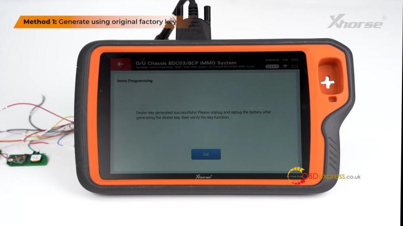 how to clone bmw bdc3 key with xhorse vvdi key tool plus 10