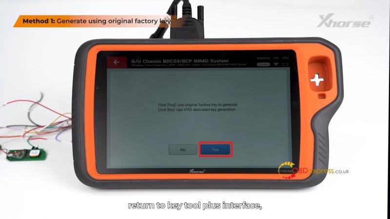 how to clone bmw bdc3 key with xhorse vvdi key tool plus 8