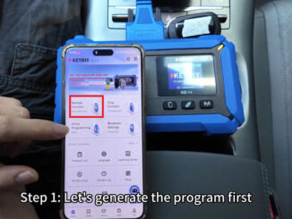 how to program a 2025 byd smart key with keydiy kd x4 1