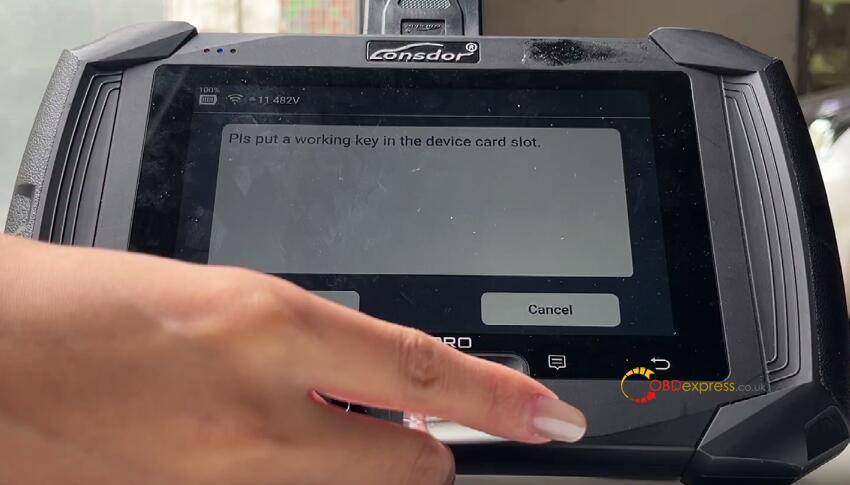 k518 pro with lsd bdc2 adapter add bmw key 13