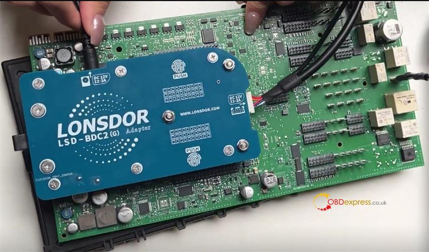 k518 pro with lsd bdc2 adapter add bmw key 8