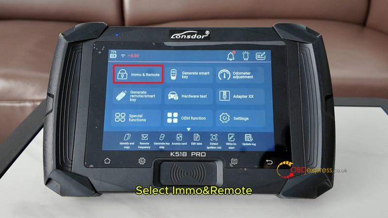 lonsdor k518 pro add 2025 bmw x3 uwb smart key success 1