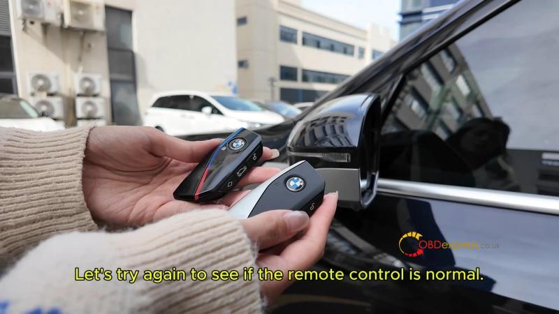 lonsdor k518 pro add 2025 bmw x3 uwb smart key success 10