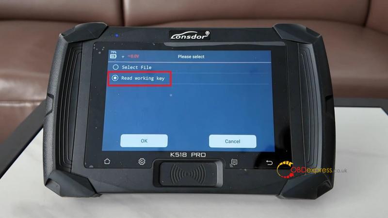 lonsdor k518 pro add 2025 bmw x3 uwb smart key success 4