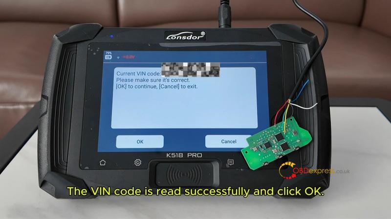 lonsdor k518 pro add 2025 bmw x3 uwb smart key success 7