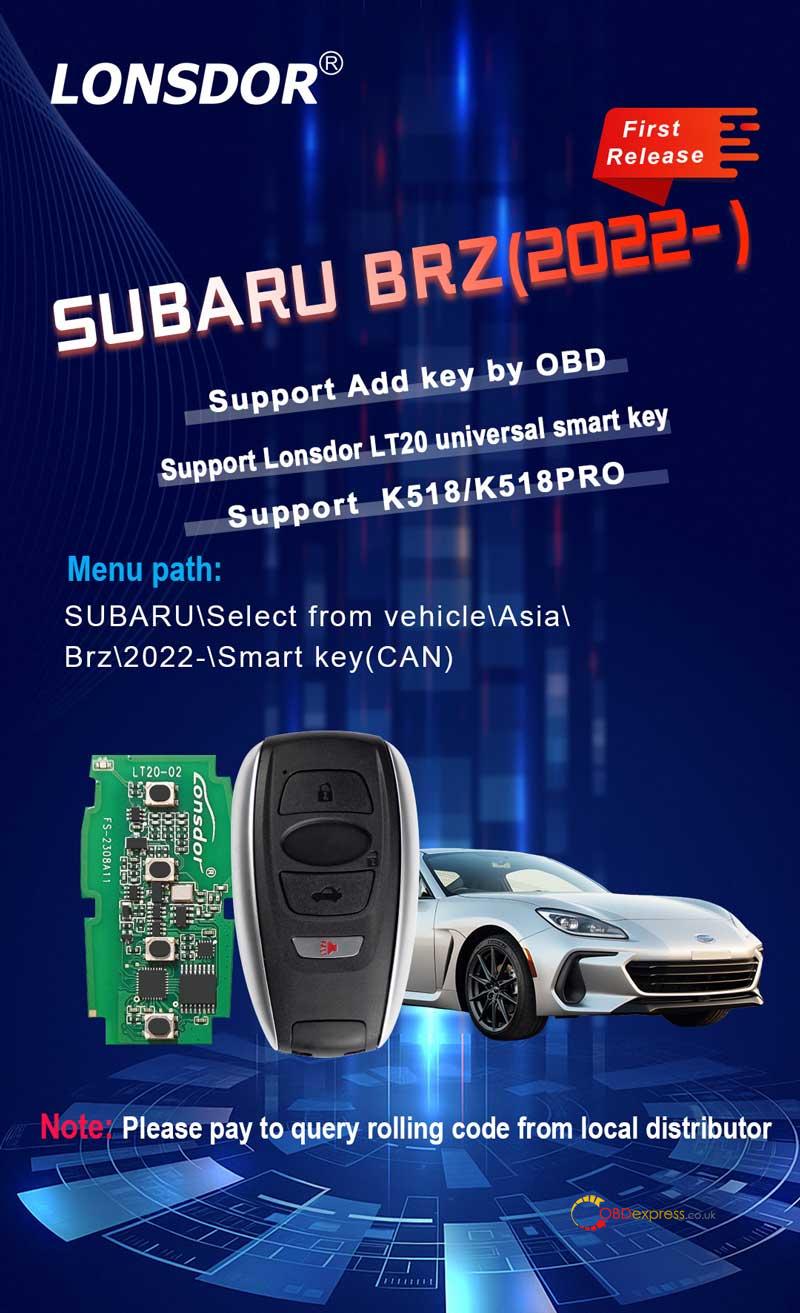 lonsdor k518 update adds 2021 toyota subaru daihatsu 2