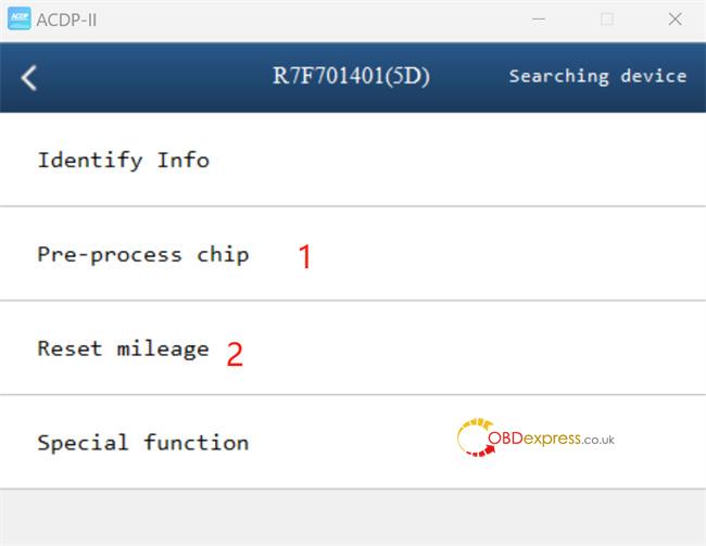 yanhua acdp2 vw mk8 golf 5d correct mileage 11 yanhua acdp2 vw mk8 golf 5d correct mileage 11