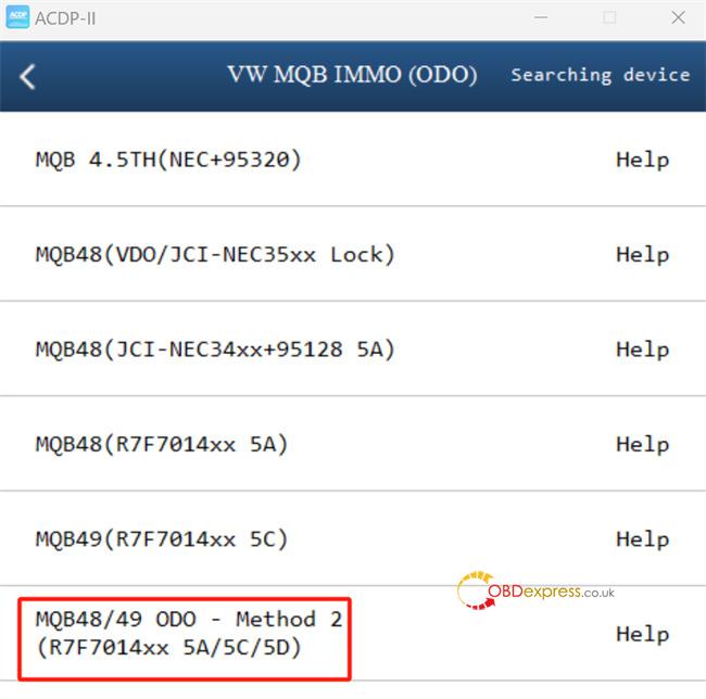 yanhua acdp2 vw mk8 golf 5d correct mileage 2 yanhua acdp2 vw mk8 golf 5d correct mileage 2
