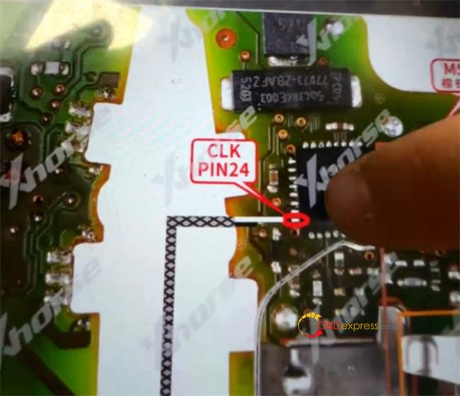 key tool plus vw mqb49 5c clk line not connected solution 2