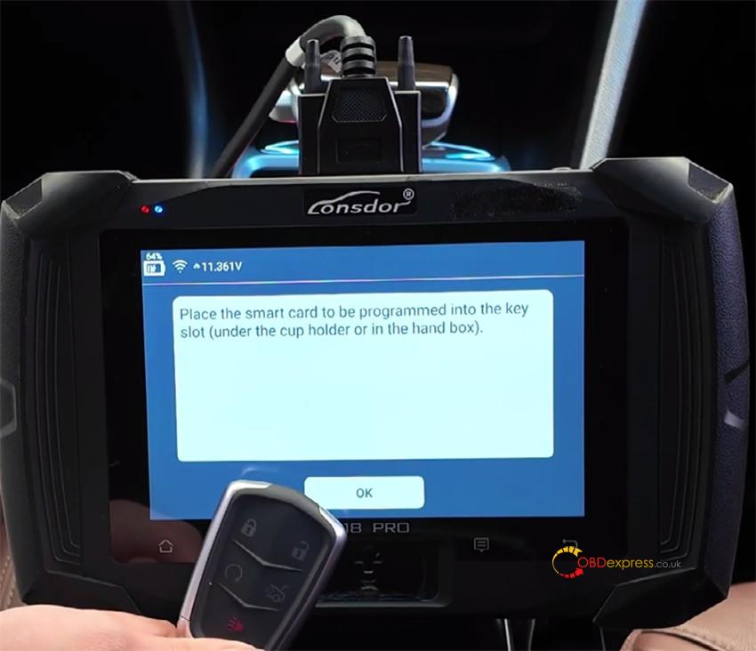 lonsdor k518 pro program 2018 buick gl6 key 7