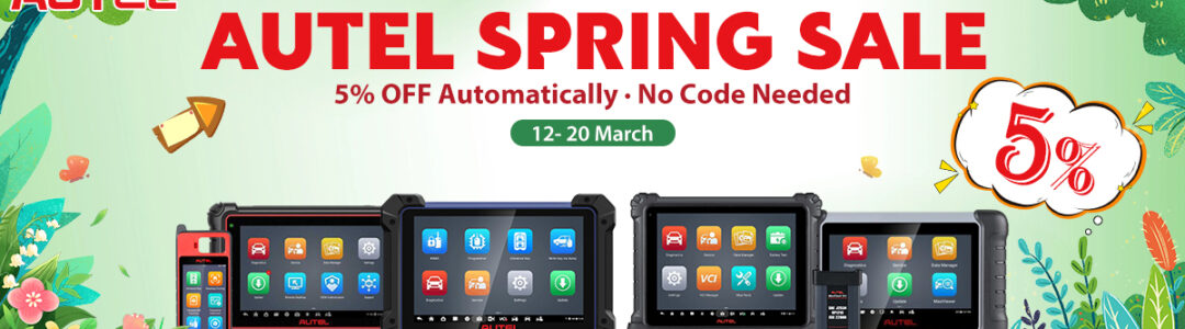 Autel Spring Sale Banner