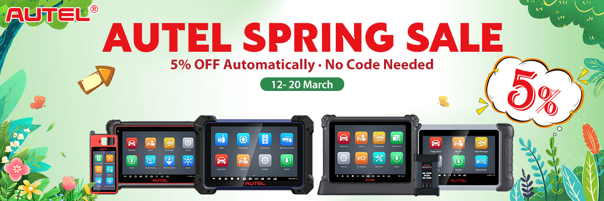 Autel Spring Sale Banner