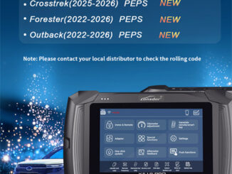 Lonsdor K518 PRO Subaru update