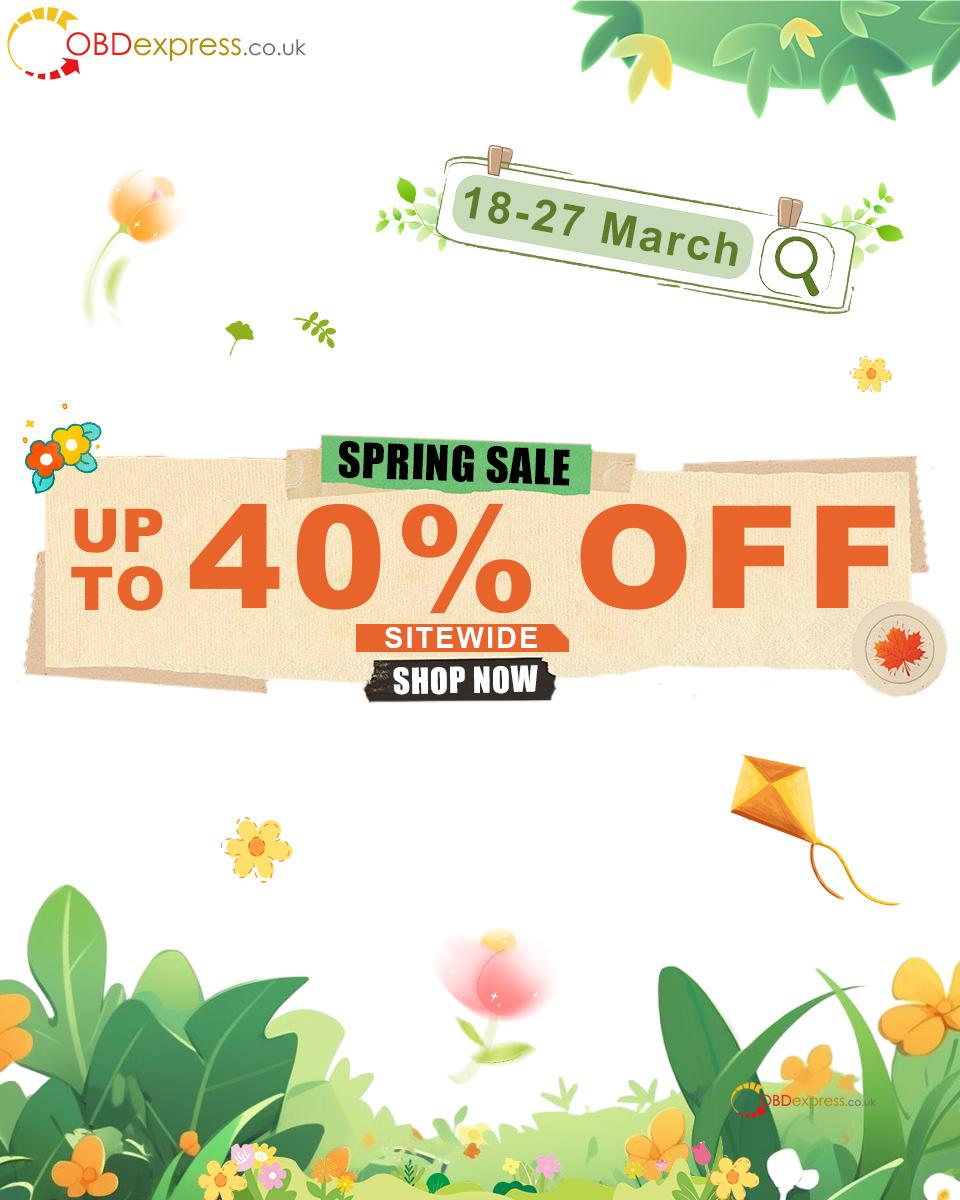 OBDexpress.co.uk Spring Sale