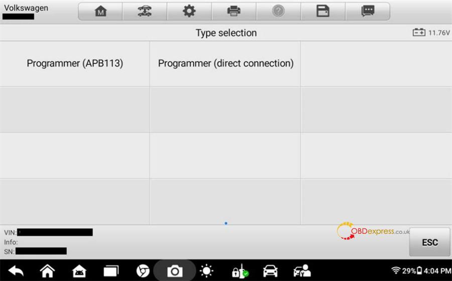autel im508 im608 add vw mqb49 5c 5d key 12