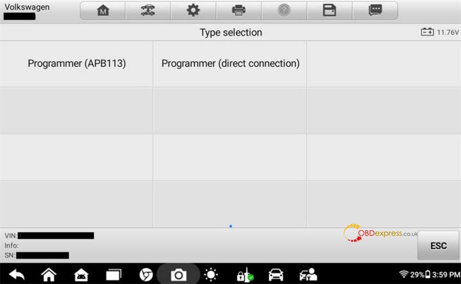 autel im508 im608 add vw mqb49 5c 5d key 7