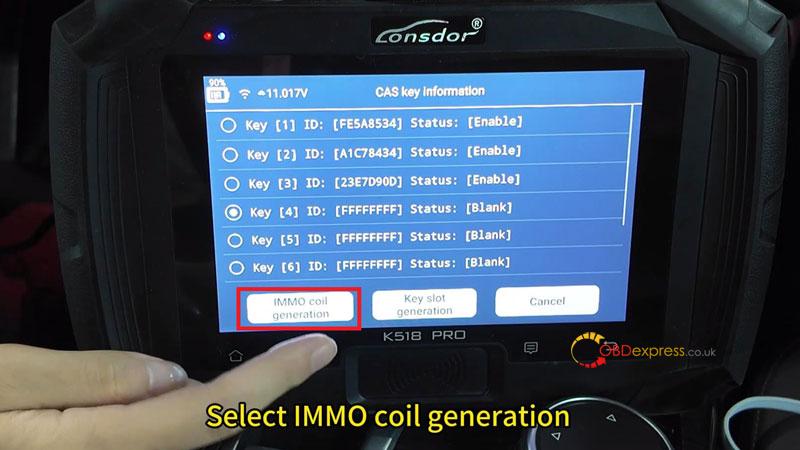 how to add 2014 bmw x4 smart key with lonsdor k518 pro by obd 5