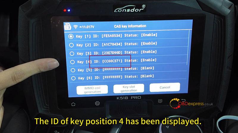 how to add 2014 bmw x4 smart key with lonsdor k518 pro by obd 9