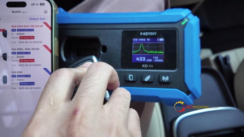 how to add a 2025 buick gl8 smart key with keydiy kd x4 doip adapter 1