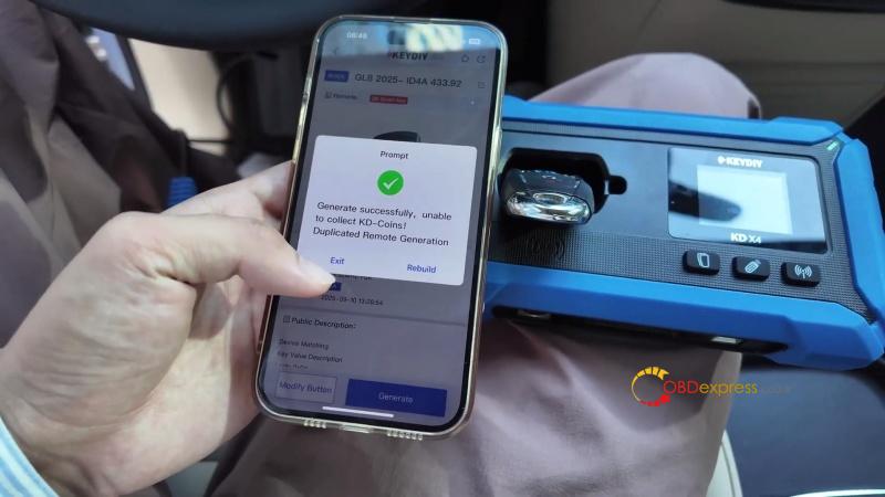 how to add a 2025 buick gl8 smart key with keydiy kd x4 doip adapter 3