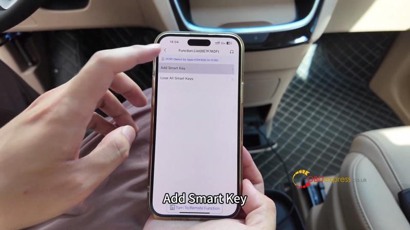 how to add a 2025 buick gl8 smart key with keydiy kd x4 doip adapter 6