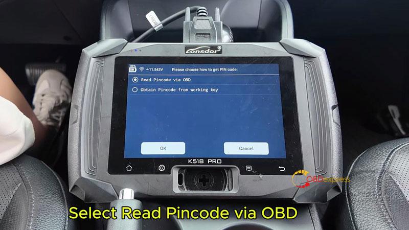 lonsdor k518 pro guide adding a 2015 hyundai ix35 id46 smart key 4