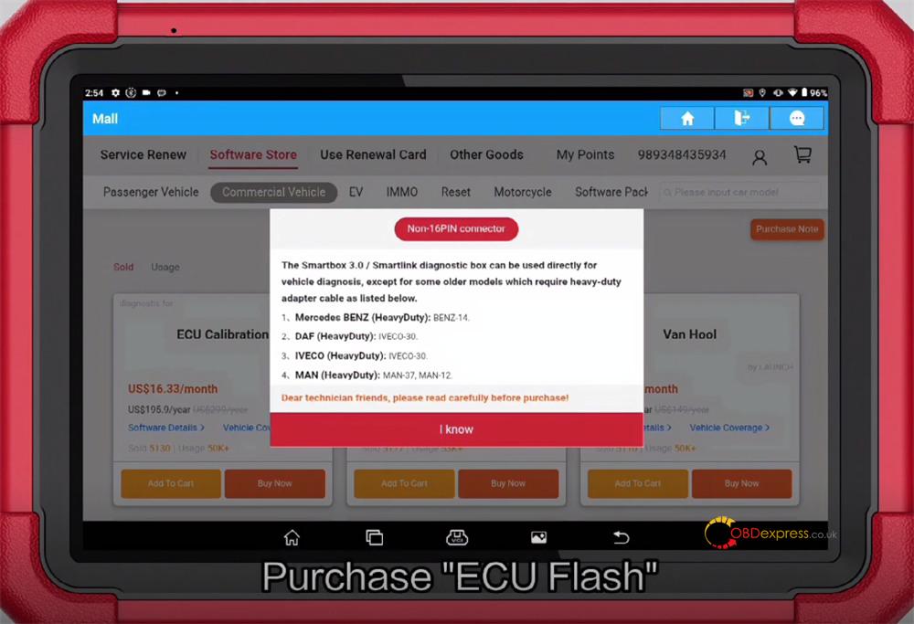 x431 v + smartlink hd purchase and activate ecu flash 2