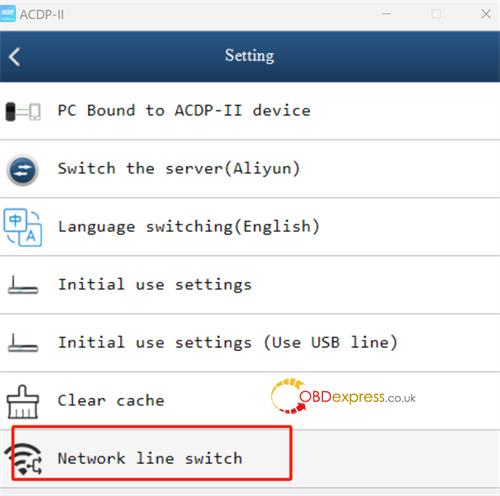yanhua acdp2 change language 5
