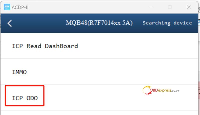 yanhua acdp2 clone mqb48 5a rh850 cluster 2