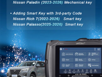 Lonsdor K518 Pro Update Nissan Paladin IMMO