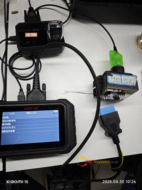 cgdi a2 mercedes benz immo manual add key all keys lost guide 4