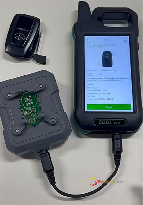 cgdi k2 toyota 4a key unlock 4