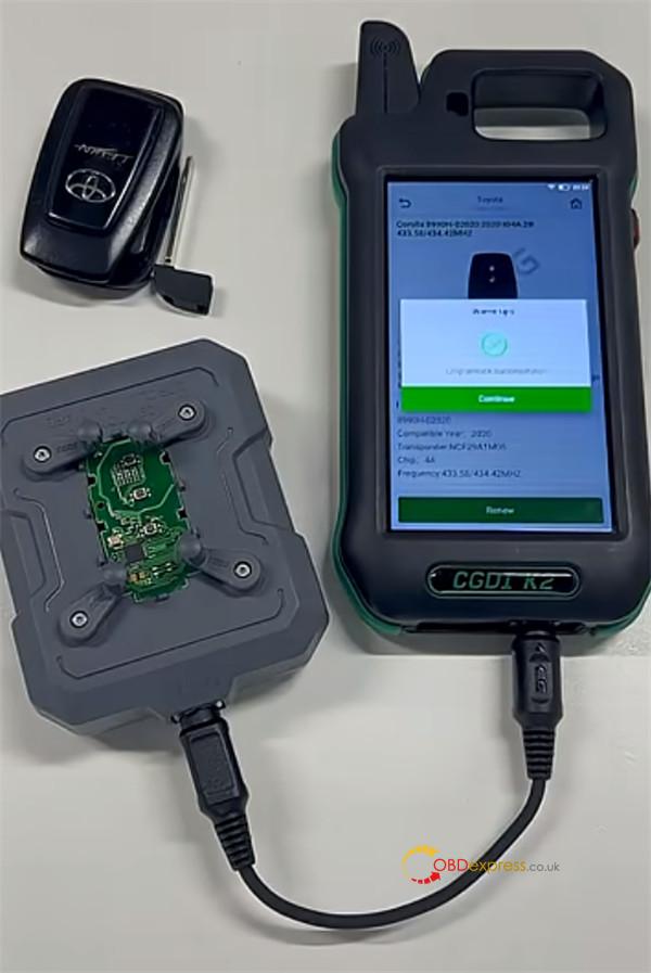 cgdi k2 toyota 4a key unlock 5