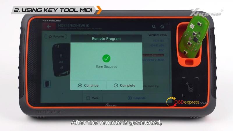 how to generate vw mqb49 5c 5d dealer key with vvdi2 key tool midi 5