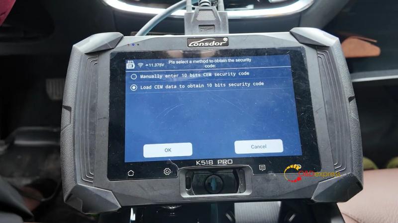 how to program 2024 volvo s60 all keys lost with lonsdor k518 pro 5