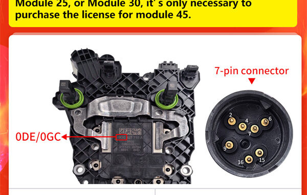 how to use Yanhua Module 45 for DQ38x GEN2 Gearbox