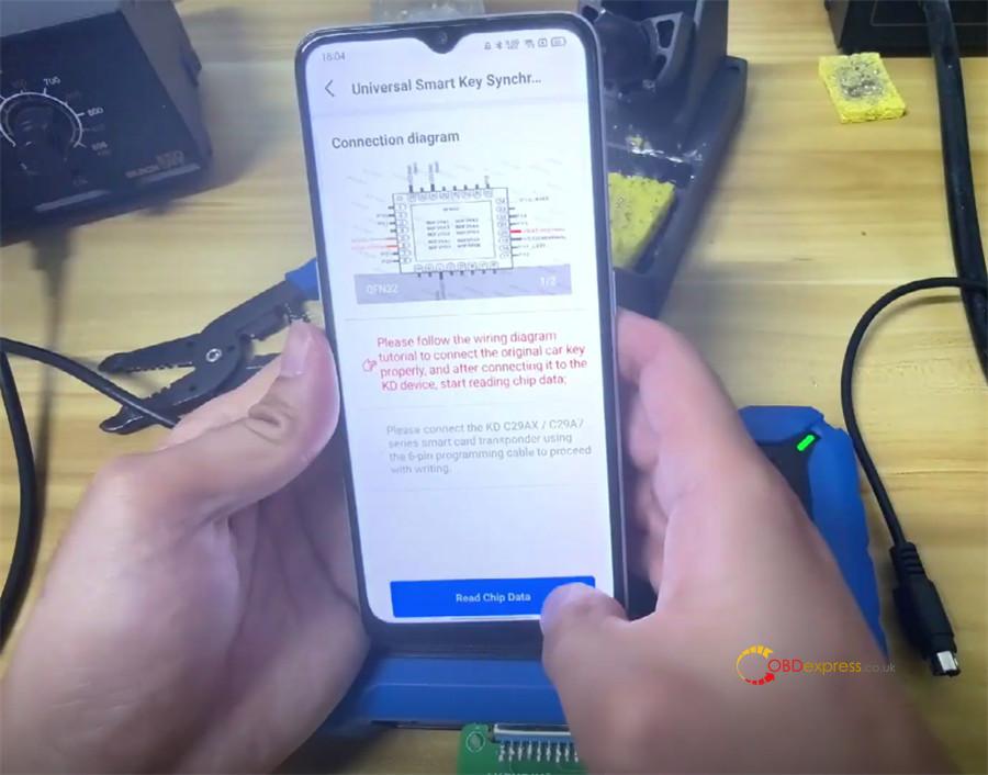keydiy kd x4 ncf29ax smart key synchronization 7