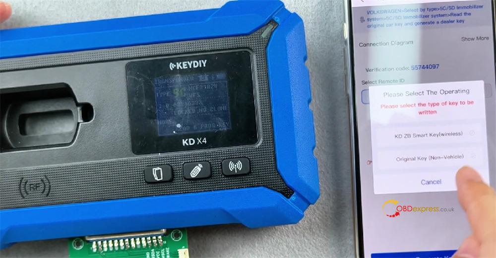 keydiy kd x4 with fgb25 fgb08 modify key id 14