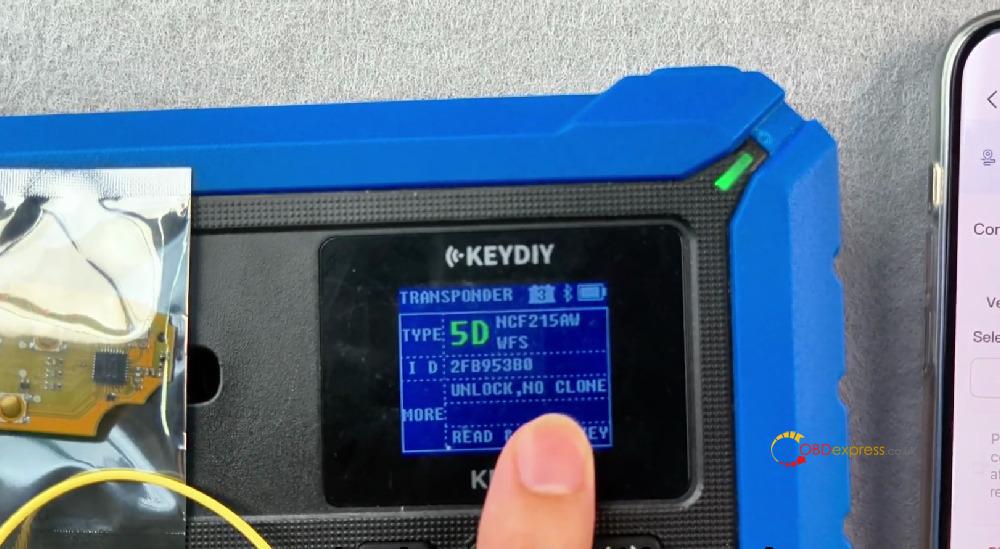 keydiy kd x4 with fgb25 fgb08 modify key id 21