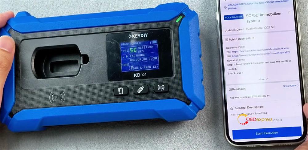 keydiy kd x4 with fgb25 fgb08 modify key id 3